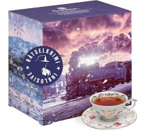 Corasol Adventes kalendārs "Noziegums un tēja" - slepkavība Augšienes kalnos (3. gadījums) ar 24 tējas tējām un mīklu "Noziegums" (214 g)