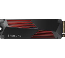 Samsung 990 PRO ar radiatoru SSD 2TB PCIe 4.0 M.2 iekšējais cietvielu cietais disks, visātrākais ātrums spēlēm, siltuma kontrole, tieša atmiņas un atmiņas paplašināšana, saderīgs ar