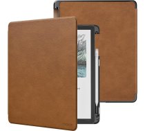 MoKo Hülle mit Stifthalter für den Neuen 11" Kindle Scribe (3. Generation -2025) & Kindle Scribe Colorsoft (1. Generation 2025), viegls un izturīgs aizsargvāciņš ar automātisko slīpēšanu/izslēgšanu, Braun