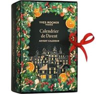 Yves Rocher kosmētikas un skaistumkopšanas Adventes kalendārs - dāvana ar 24 pārsteigumiem: Adventes kalendārs sievietēm - ierobežots skaistumkopšanas produktu klāsts ar 24 dāvanām: sejas kopšanas līdzekļi, grims, ķermeņa kopšanas līdze