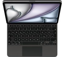 Apple Magic Keyboard korpuss 11 collu iPad Air (M3), īpaši ērts rakstīšanai, integrēts trekplāksne, vācu - melns
