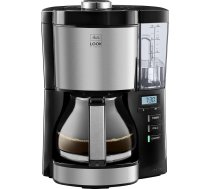 Melitta Look V Filtra kafijas automāts ar taimeri, plastmasas, 1,25 l., Ar stikla krūzi, melns