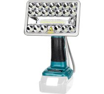 18W 2000LM LED akumulatora lampa, saderīga ar Makita 18V LXT litija akumulatoru, 18V darba gaisma kempinga, automobiļu remonta, avārijas un būvlaukumu apgaismojumam