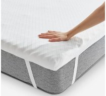 Pikolin Home - Atmiņas putu matrača pārvalks 90 x 200 cm, viskoelastīgs daudzzonu pārvalks, 7 cm augsts, elpojošs, noņemams pārvalks, neslīdošs, piemērots matračiem līdz 32 cm augstumā