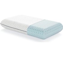 LUCID Gel Memory Foam spilvens 40 x 60 cm - elpojošs - atvēsinošs efekts - mazgājams pārvalks - Oeko-Tex spilvens, balts