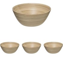 5 five simply smart 5five - Bambusa salātu bļoda D25 cm (4 gabali)