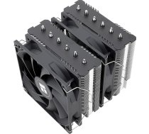 Thermalright Peerless Assassin 120 SE procesora gaisa dzesētājs, 6 siltuma caurules, divi 120 mm TL-C12C PWM ventilatori, alumīnija radiatora apvalks, AGHP tehnoloģija, paredzēts AMD AM4/AM5 un Intel 1700/1150/1151/1200