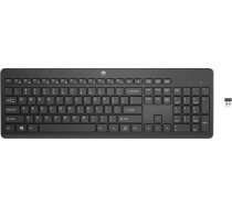 Tastatūra hp 230 bezvadu tastatūra melna 3l1e7aa