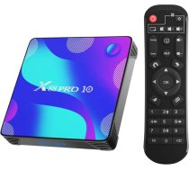 TUREWELL Android 11.0 TV Box, Android Box 4GB RAM 32GB ROM RK3318 Quad-Core 64bit Cortex-A53 atbalsts 2.4/5.0GHz Dual WiFi BT4.0 3D 4K H.265 10/100M Ethernet HD2.0 Smart TV Box