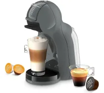 De'Longhi Nescafé Dolce Gusto Mini Me 2 kafijas automāts, kompakts, automātiska izslēgšanās, karstie un aukstie dzērieni, 15 bāru spiediens, antracīts (EDG335.A)