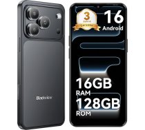 Blackview Wave 7C Handy Ohne Vertrag, Android 16 viedtālrunis, 16GB+128GB/2TB, 32MP+13MP KI kamera, 6.56" Handy, 5000mAh bez akumulatora, 4G Dual SIM/WIFI 5G/Face ID/IP54/GPS/3Jahre Garantie