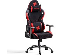 seenda GCPro-20 Ergonomisks spēļu krēsls - datorspēļu krēsls un biroja krēsls, kas iztur 181 kg | BIFMA sertificēts | Pilns metāla rāmis | 145° regulējams atzveltnis | Augsta blīvuma putas | Melns/arkans