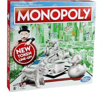 Hasbro Monopoly Traditional Classic Jauna un aizzīmogota galda spēle 2 spēlētājiem Ieteicamais vecums 8+ gadi