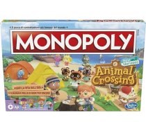 Hasbro Monopoly Edition Animal Crossing New Horizons, aizraujoša galda spēle bērniem vecumā no 8 gadiem, 2 līdz 4 spēlētājiem, daudzkrāsaina