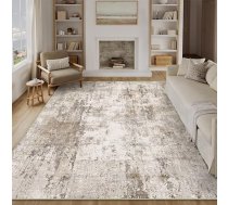 HUGEAR Mazgājami paklāji 200 x 300 cm Brūns Pelēks Modern Abstrakts Dzīvojamās istabas guļamistabas paklājs Lieli neslīdoši mīksti paklāji dzīvojamai istabai Paklājs ēdamistabai Birojs
