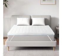EGO Home matrača pārvalks 180 x 200, 7 cm augstuma putu matrača pārvalks no 7 zonu griezuma, 180 x 200 cm matrača pārvalks ar Oeko-Tex sertifikātu kastes atsperu gultas matračiem, dīvāns gulta