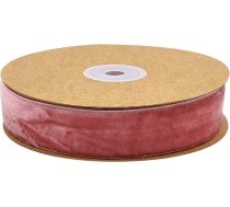 10 m samta lenta, 25 mm plata, Dekoratīvā lenta, Dekoratīvā lenta, Auduma lenta, Dāvanu lenta, Apmales krāsa, Krāsu izvēle, Krāsa: Mauve