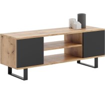 KOBI Focus TV skapītis, 135 x 40 x 49 cm, TV galdiņš, Rūpnieciskais stils, Rūpnieciskā stila TV skapītis, TV mēbeles, TV skapīši, TV galdiņš, RTV skapītis, TV skapītis, TV skapītis, TV skapītis ar zemo galdu