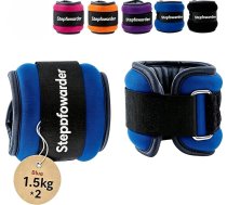 Svara aproces kājām un rokām / Svara aproces fitnesa komplekts no 0,3 kg līdz 1,0 kg, 1 pāris kājām un rokām; potīšu svari fitnesam, vingrošanai, skriešanai, joggingam, sporta zālei, aerobikai