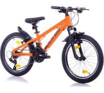 MTB1 bērniem: 20 collu alumīnija rāmis, 21 ātrumu Shimano pārnesumu sistēma, kalnu velosipēds