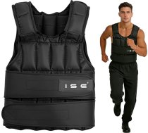 ISE 5, 10, 15, 20, 25, 30 kg regulējama svara veste ar augstu redzamību, paredzēta svara celšanai, spēka treniņiem un vingrošanai