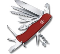 Victorinox Work Champ kabatas nazis (21 funkcija, fiksējams asmens, knaibles, zāģis) sarkans