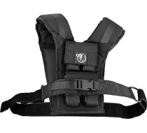 GORILLA SPORTS® Svara veste – regulējama, 10/20/30 kg, universāls izmērs, dzelzs, TPE putas, neilons, melna – skriešanas veste, treniņu veste, svara veste sievietēm un vīriešiem, spēka treniņiem