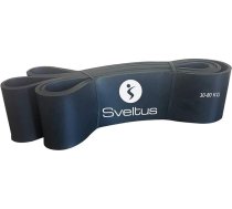 Sveltus Power Band, melna, 30–80 kg, pieaugušajiem, universāls izmērs