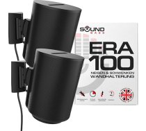 Sound bass ERA 100 sienas stiprinДЃjums, melns, slД«ps un grozДЃms, saderД«gs ar Sonos ERA100 un ERA 100 SL, viegla uzstДЃdД«ЕЎana, komplektДЃ ietilpst montДЃЕѕas komplekts, pДЃris