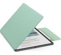 MoKo magnētiskais futrālis jaunajam 11 collu Kindle Scribe 2025 (3. paaudzes) un Kindle Scribe Colorsoft 2025 (1. paaudzes) - plāns Folio Premium PU ādas vāciņš ar pildspalvas aizdari un automātisku miega modināšanu, Agave Green