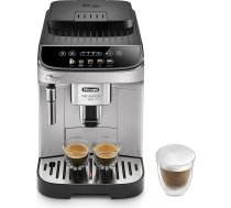 De'Longhi Magnifica Evo - Perfetto Pilnībā automātiskais kafijas automāts ar klasisko piena putotāju, 4 ar vienu pieskārienu pagatavojami dzērieni, kapučīno, espresso kafijas automāts, Soft Touch vadības panelis, sudraba krāsā (ECAM292.33.SB)