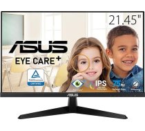 ASUS Eye Care VY229Q - 21,5 collu Full HD monitors - 75 Hz, 1 ms MPRT, Adaptive Sync & FreeSync - IPS panelis, 16:9, 1920 x 1080, bez rāmja - DisplayPort, HDMI, skaļrunis
