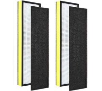 2 iepakojumu FLT4825 True HEPA gaisa attīrītāja filtra B komplekts, kas saderīgs ar GermGuardian AC4300BPTCA, AC4900CA, AC4825, AC4825DLX, AC4850PT, CDAP4500BCA, CDAP4500WCA PureGuardian AP2200CA