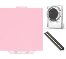 BIQU CryoGrip Pro Glacier-Pink Panda Build Plate 257x257mm+Panda Knomi+Panda Lux, saderīga ar Bambu-Lab P1S P1P X1C X1E 3D-Drucker
