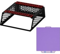 BIQU Panda Perch AMS Halter + CryoGrip Pro Glacier-Purple Panda Build Plate 257x257mm für Bambu-Lab P1S/P1P/X1C/X1E 3D-Drucker