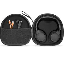 FutrДЃlis saderД«gs ar JBL Tune JBL Tune 720 BT 770 NC 760 NC un Sony WH-CH720N WH-1000XM4 bezvadu Bluetooth austiЕ†ДЃm, ceДјojumu futrДЃlis ar noЕ†emamu iekЕЎД“jo nodalД«jumu (melns)