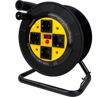 EnergyPro DL616B-EU Kabeļu ruļlis EX Device Drum Tukšs IP44 4 virzienu kabeļu ruļlis Tukšs dzeltens