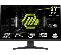 27 collu mag 272f led/fhd/flat/200hz/melns monitors
