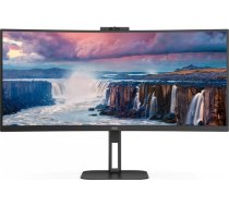 Monitors cu34v5cw 34 collu 100hz izliekts va hdmi dp usb-c