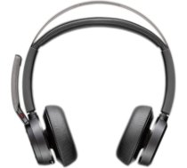 Poly Austiņas voyager focus 2-m usb-c austiņas usb-c/a adapteris uzlādes statīvs bez lokalizācijas mazumtirdzniecības iepakojums
