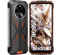 Blackview BV8100 Āra viedtālrunis bez līguma, Dual LED lukturīši, 24GB + 256GB, 6,5 collu 120Hz 2.4K FHD+, 50MP kamera, 8800mAh akumulators, IP68 Android 14 ūdensizturīgs izturīgs mobilais tālrunis, GPS NFC