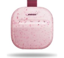 Bose SoundLink Micro pārnēsājamais skaļrunis (2. paaudzes), bezvadu āra skaļrunis ar līdz 12 stundu akumulatora darbības laiku, ūdensizturīgs un putekļu izturīgs, ziedu rozā krāsā - ierobežots izlaidums