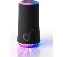 soundcore Glow mobilais skaļrunis ar 30 W 360° visaptverošu skaņu, sinhronizētiem gaismas stariem, 18 stundu atskaņošanu, individuālu ekvalaizeru, gaismas šovu, IP67 ūdensizturīgs un putekļu izturīgs (atjaunots)