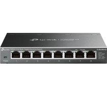 TP-Link TL-SG108S-M2 | 8 pieslēgvietu 2,5G Multi-Gigabit nepārvaldāms tīkla komutators, Ethernet sadalītājs, 2,5G joslas platums, Plug & Play, uzstādāms uz galda/uz sienas, metāla konstrukcija bez ventilatora, ierobežots kalpošanas laiks