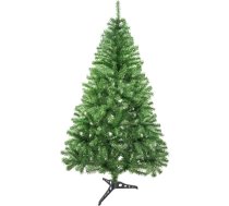 SOLAGUA NAVIDAD Mākslīgā Ziemassvētku eglīte, Finiera lapu egle 120-210 cm ar plastmasas rotājumu (Glitter Green, 120 cm, 184 galotnes)