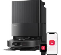 roborock Qrevo S Pro Saugroboter mit Wischfunktion, verbessert von QV 35A, 18.500 Pa, 75 °C Heißwasser-Moppreinigung, Anti-Tangle System, Reactive Tech Hindernisvermeidung, All-in-One Dock (Schwarz)