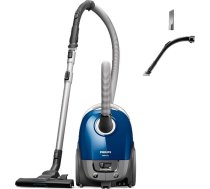 Philips Performer XD3110/09 kompakts putekļu sūcējs ar maisiņu, sērija 3000, 99,9 % putekļu absorbcija, 900 W, pretalerģijas filtrs, zils