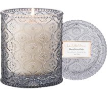 LA JOLIE MUSE aromātiskā svece, aromātiskās sveces mājai, ar veļas aromātu, 230 g, 55 stundu degšanas laiks, sveces dāvanas sievietēm un vīriešiem