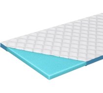 Genius Eazzzy Topper Trend Cloud 120 x 200 cm, 6 cm augsts, Oeko-Tex sertificēts, ortopēdiskais matrača pārvalks Memory Gel Foam matracim un atsperu gultai, elpojošs un mazgājams matrača pārvalks