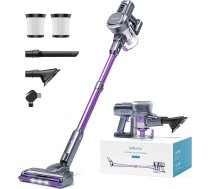 Lubluelu Bezvadu putekļsūcējs 25000 Pa, brīvi stāvošs akumulatora putekļsūcējs ar 50 minūšu darbības laiku, elastīgs stick un rokas putekļsūcējs mājdzīvnieku matiem, paklājiem un cietajām grīdām